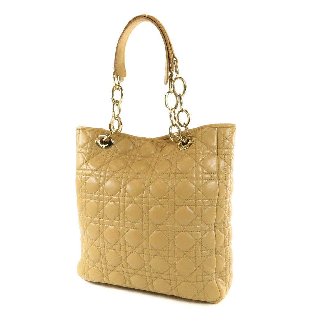 Dior  leather Lady handbag Christian lambskin